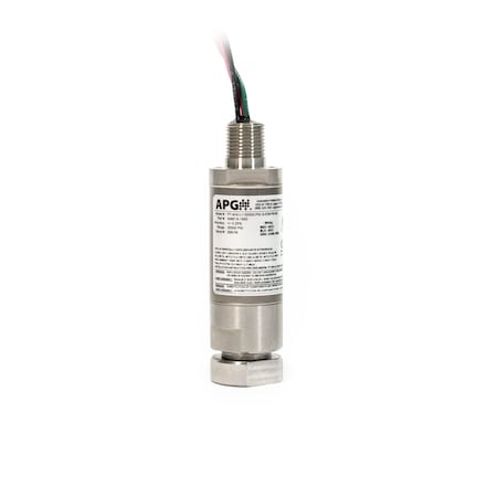 Apg Explosion Proof Pressure Transmitter, Range 0-30,000 PSIS PT-405-L1-30000-PSI-S-E60-4-P56-N13-M7-S1-B0